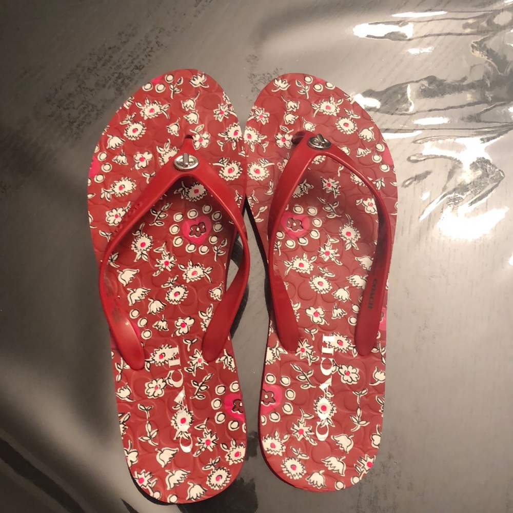Coach Flip Flops - image 1